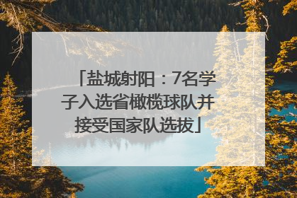 盐城射阳：7名学子入选省橄榄球队并接受国家队选拔